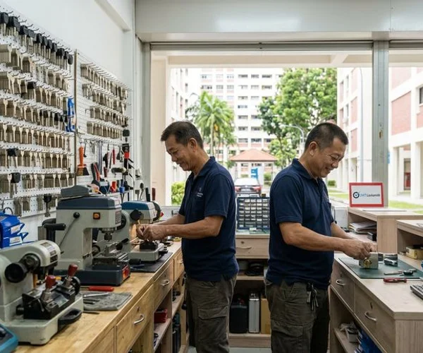 247 Locksmith Singapore workshop