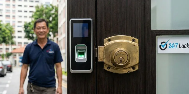 Access Control Systems vs Traditional Locks for Singapore Offices