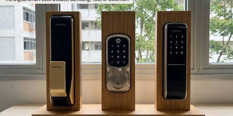 Best Digital Locks in Singapore: Samsung vs Yale vs Gateman Compared