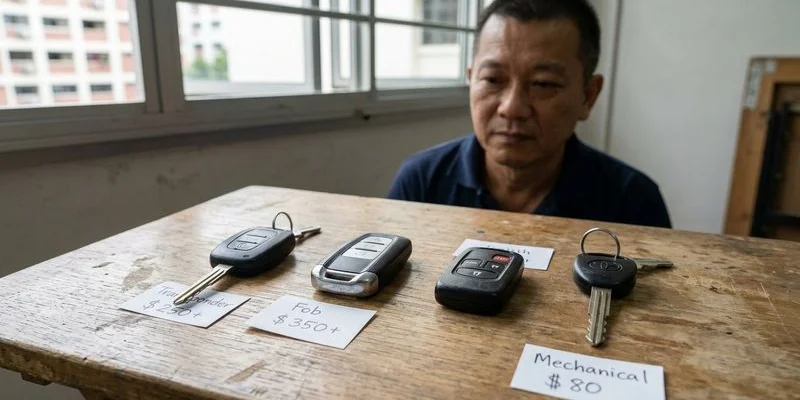 Car Key Replacement Cost in Singapore: Locksmith vs Dealer Prices