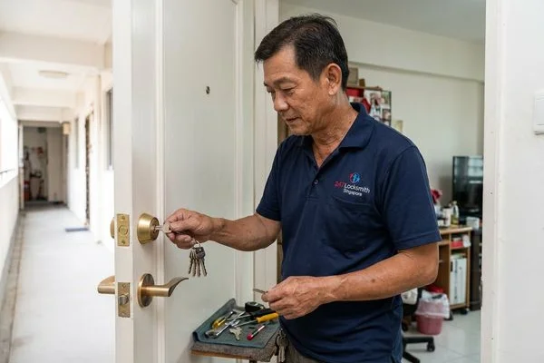 Lock Rekeying work example 3