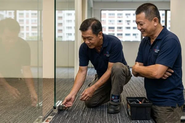 Door Lock Repair & Replacement work example 3