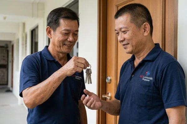 Lock Rekeying work example 2