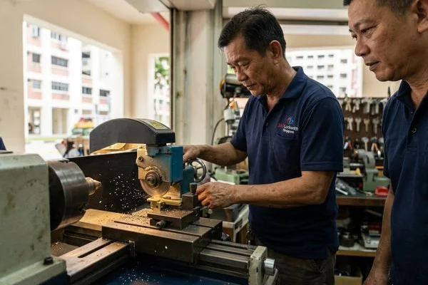 Key Duplication & Cutting work example 1