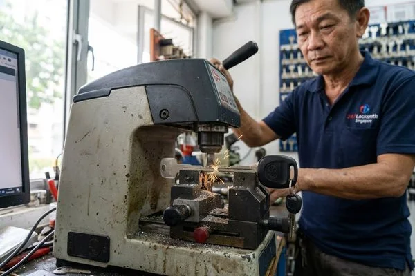 Car Locksmith work example 2