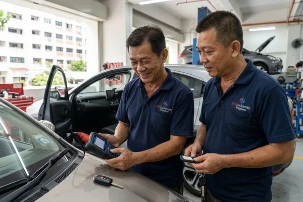 Car Locksmith work example 3